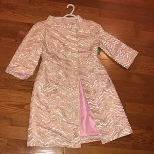Lilly Pulitzer jacquard coat